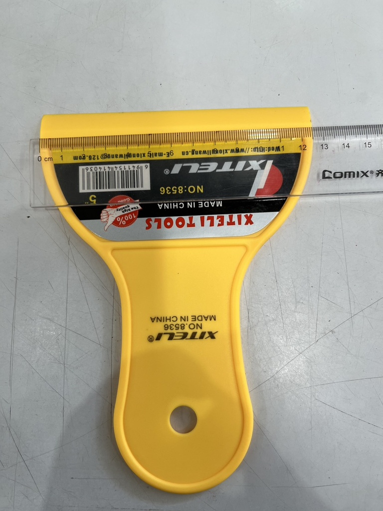 เกียงโป๊วสี พลาสติกหน้าปาดบาง 5" 5801-3 XITELI