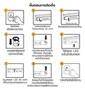 หลอดยาว LED T8 10W 1200LM LUSTY รุ่น WL-LTTP-10DL แสง DAYLIGHT WELLUX
