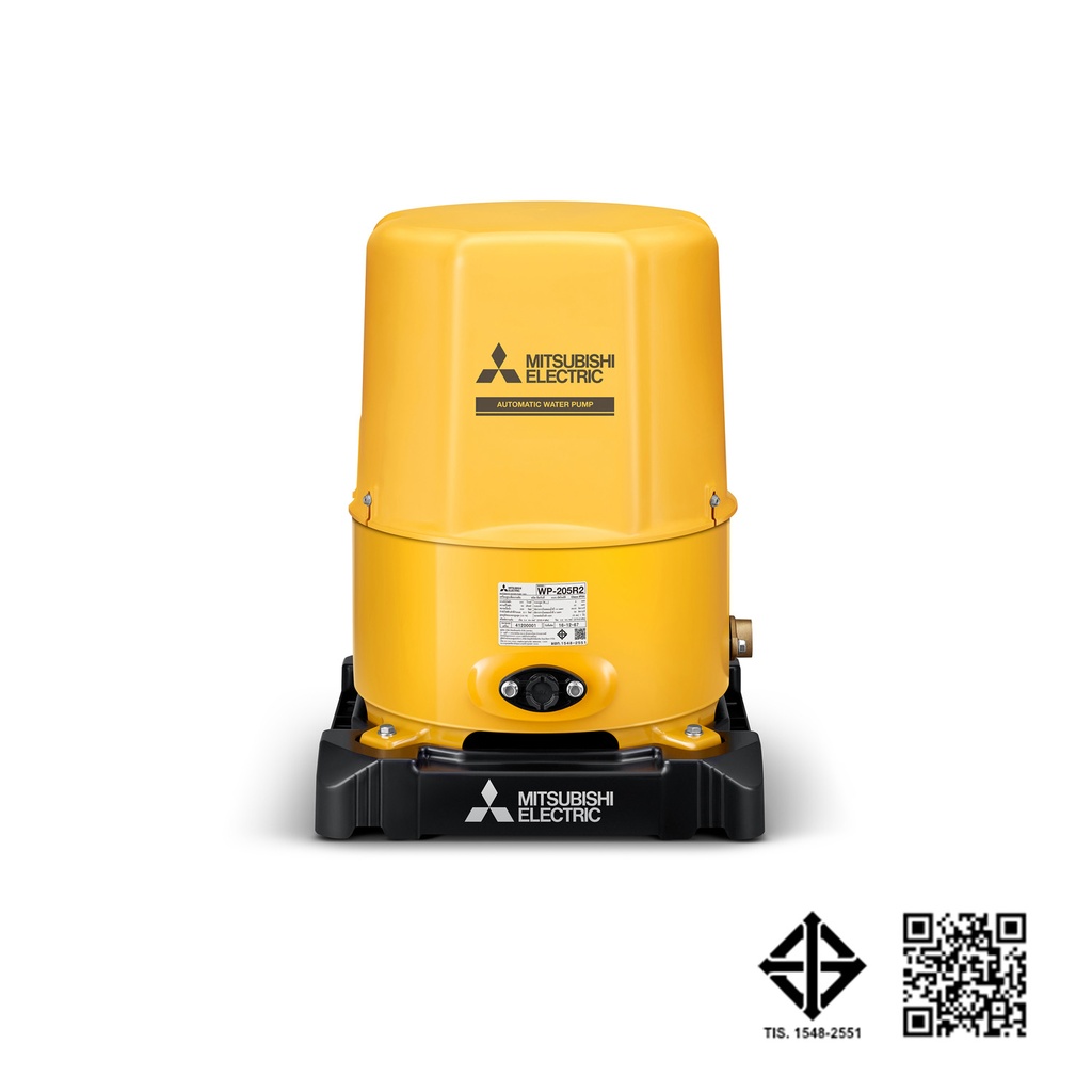 ปั๊มน้ำอัตโนมัติ WP-205R2 200W MITSUBISHI