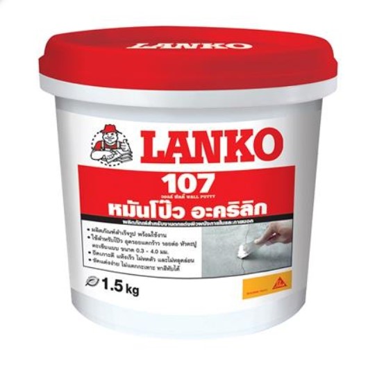 -WALL PUTTY 107 / Pl 1.5KG LANKO