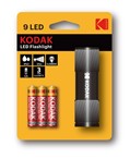 -ไฟฉาย 9LED แถมถ่าน KODAK