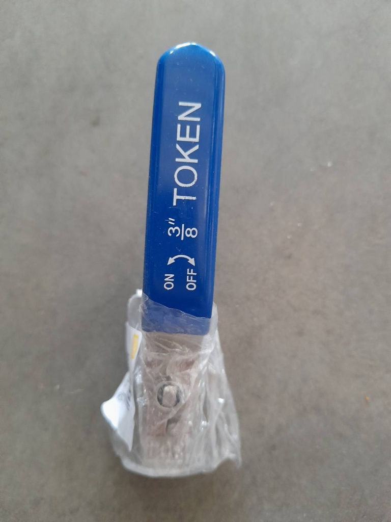 -บอลวาล์วสแตนเลส SS304 3/8" TOKEN+