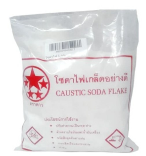 โซดาไฟเกล็ด ตราดาว