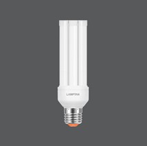 หลอดตะเกียบ LED COMPACT U-TYPE 18W แสง DAYLIGHT 6500K LAMPTAN