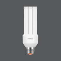 หลอดตะเกียบ LED COMPACT U-TYPE 24W แสง DAYLIGHT 6500K LAMPTAN