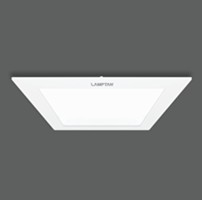 หลอด LED DOWNLIGHT ULTRA SLIM 12w. เหลี่ยม LAMPTAN