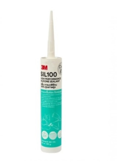 -ซิลิโคน 100% อย่างดี สีใส 3M