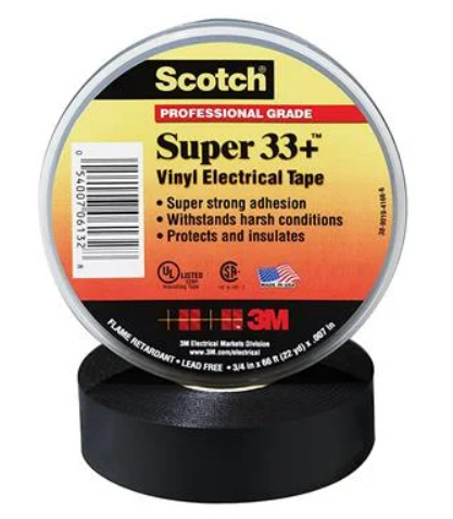 -เทปพันสายไฟ #33 (30ft) 3M