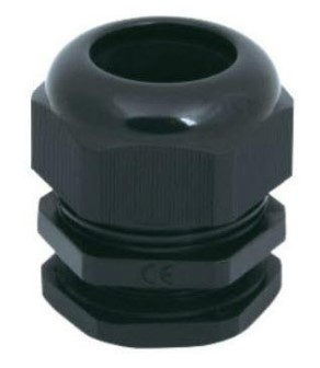 CABLE GLAND NYLON PG 19 BK PEOPLE (QTY 4)