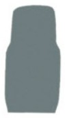ปลอกหุ้มหางปลา V3.5(4) สีเทา PEOPLE (QTY 10)