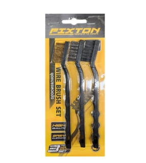 ชุดแปรงลวดขัด MINI 7" 3ชิ้น FIXTON+