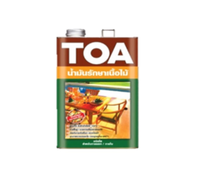 น้ำมันรักษาเนื้อไม้ 1กล. ทีคออยล์ TOA