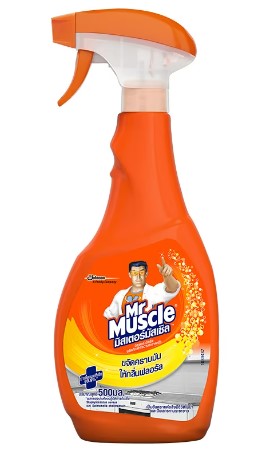 -สเปรย์ขจัดคราบ (ครัว) 500มล MR.MUSCLE