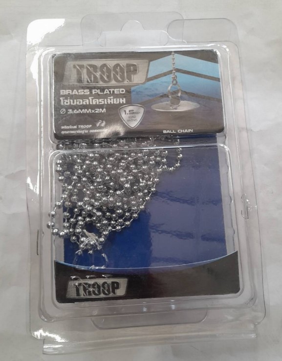 -โซ่บอลโครเมียม 3.6mm 2M TROOP+