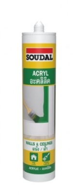 -อะคริลิกยาแนว Acryl 450g ขาว SOUDAL