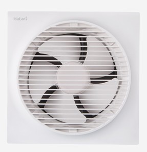 พัดลมดูดอากาศ10" HT-VW25M1(G)ผนัง มีหน้ากาก HATARI