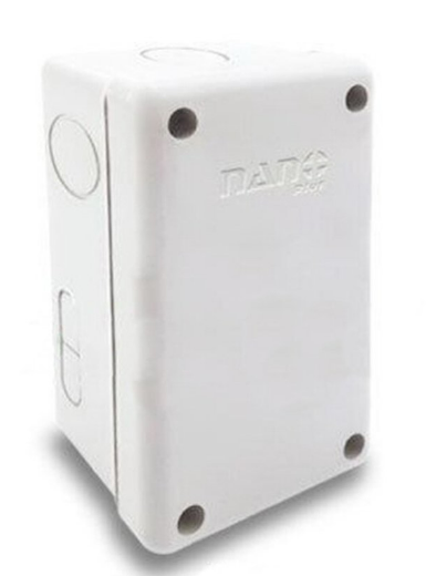 กล่องกันน้ำ 2''x4''x2" สีขาว NANO-201W NANO