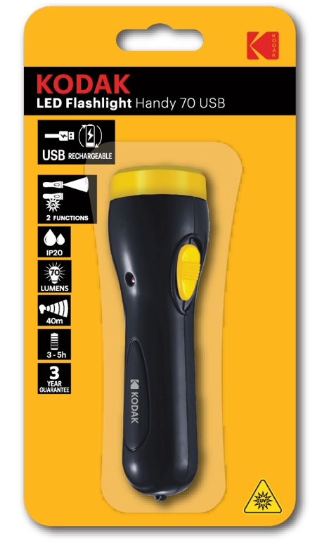 -ไฟฉาย LED HANDY 70 USB 30421929 KODAK