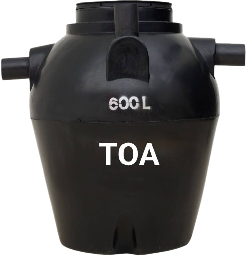 ถังบำบัดเกอะกรองไร้อากาศ 600L TOA