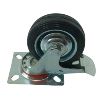 ล้อยาง 5" 11125LB เบรค FIXTON+