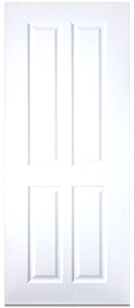 -ประตู UPVC 80x200 ภายนอกและภายใน FT-05 แบบไม่เจาะ