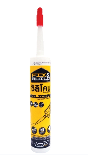 -ซิลิโคน S18 สีดำ FIX&BUILD+
