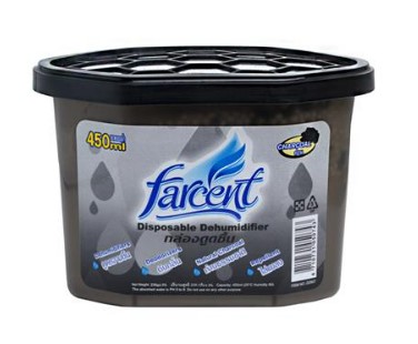 -กล่องดูดความชื้น 450ML D-507 กลิ่นถ่าน Farcent
