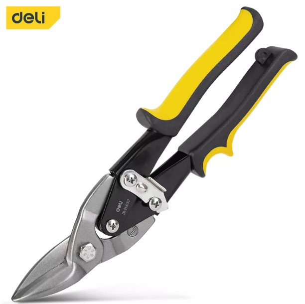 กรรไกรตัดสังกะสี ขวา 10" EDL20032 DELI+