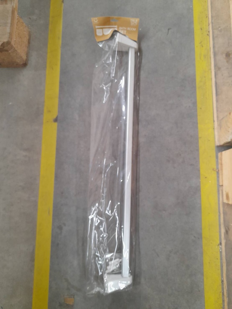 -ราวแขวนผ้าติดผนังอลูมินียม TBA-03 75cm TRUBATH