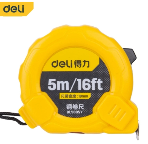 -ตลับเมตร 5M/16ft x 19mm EDL9005Y DELI+