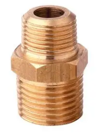 นิปเปิ้ลลดทองเหลือง 1/2"x3/8"