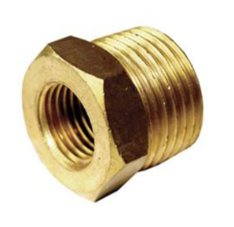 ลดเหลี่ยม ทองเหลือง 3/4"X1/2"