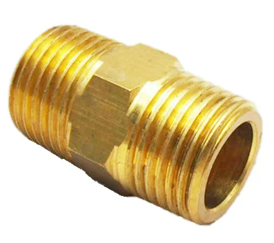 นิปเปิ้ลทองเหลือง 1/4"