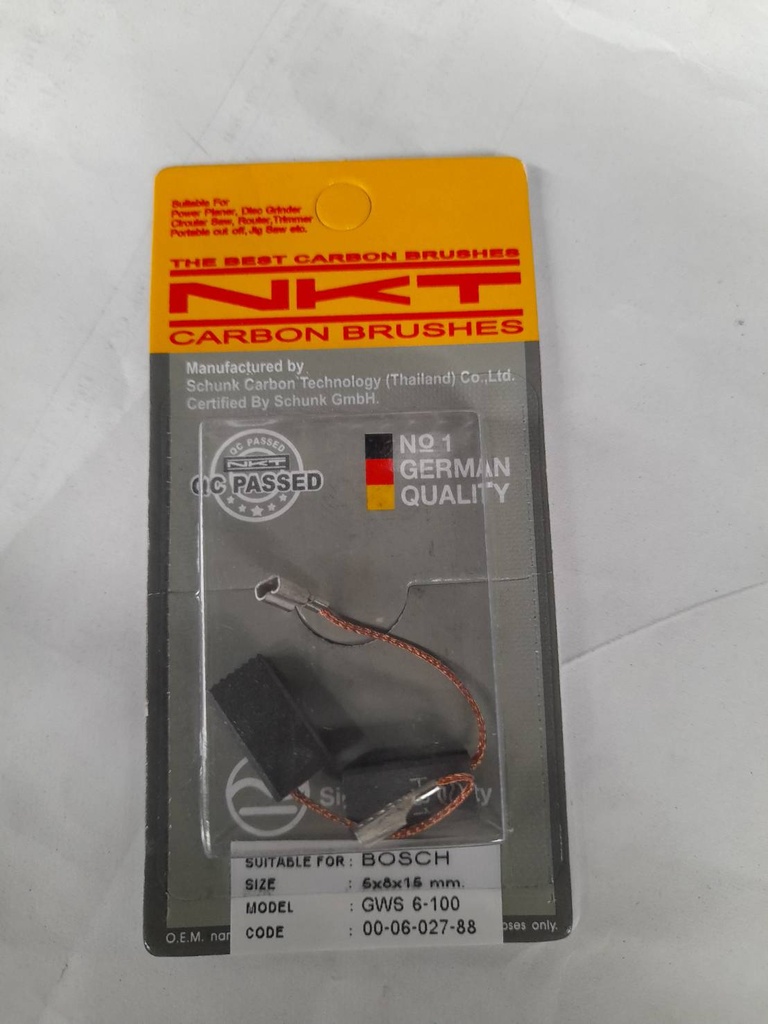 แปรงถ่านNKT รุ่น 1347 รหัส00-06-027 FOR BOSCH