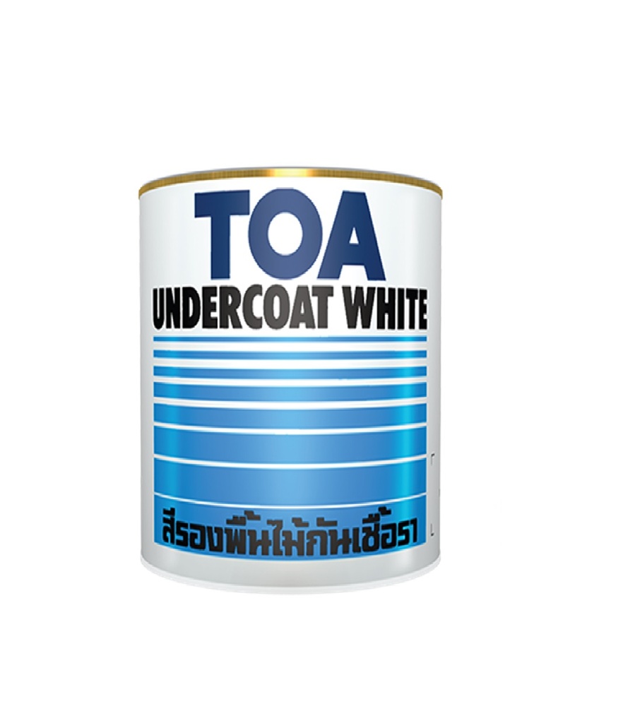 สีรองพื้นไม้กันเชื้อรา UNDERCOAT #G1600 1แกลลอน TOA