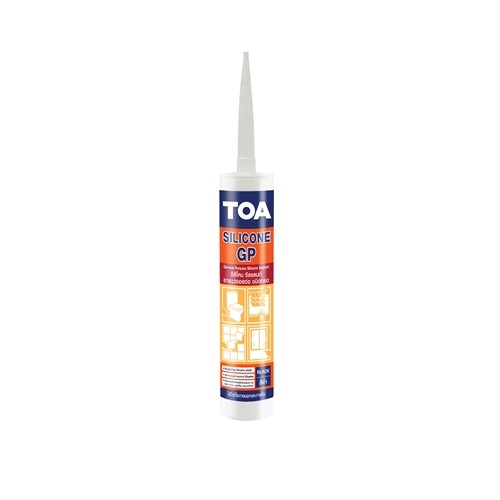 ซิลิโคนซีลแลนท์ (ชนิดกรด) 280 มล.สีขาว TOA