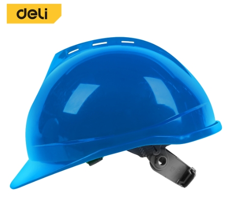 -หมวกนิรภัย 52-64mm EDL525022  สีน้ำเงิน DELI+