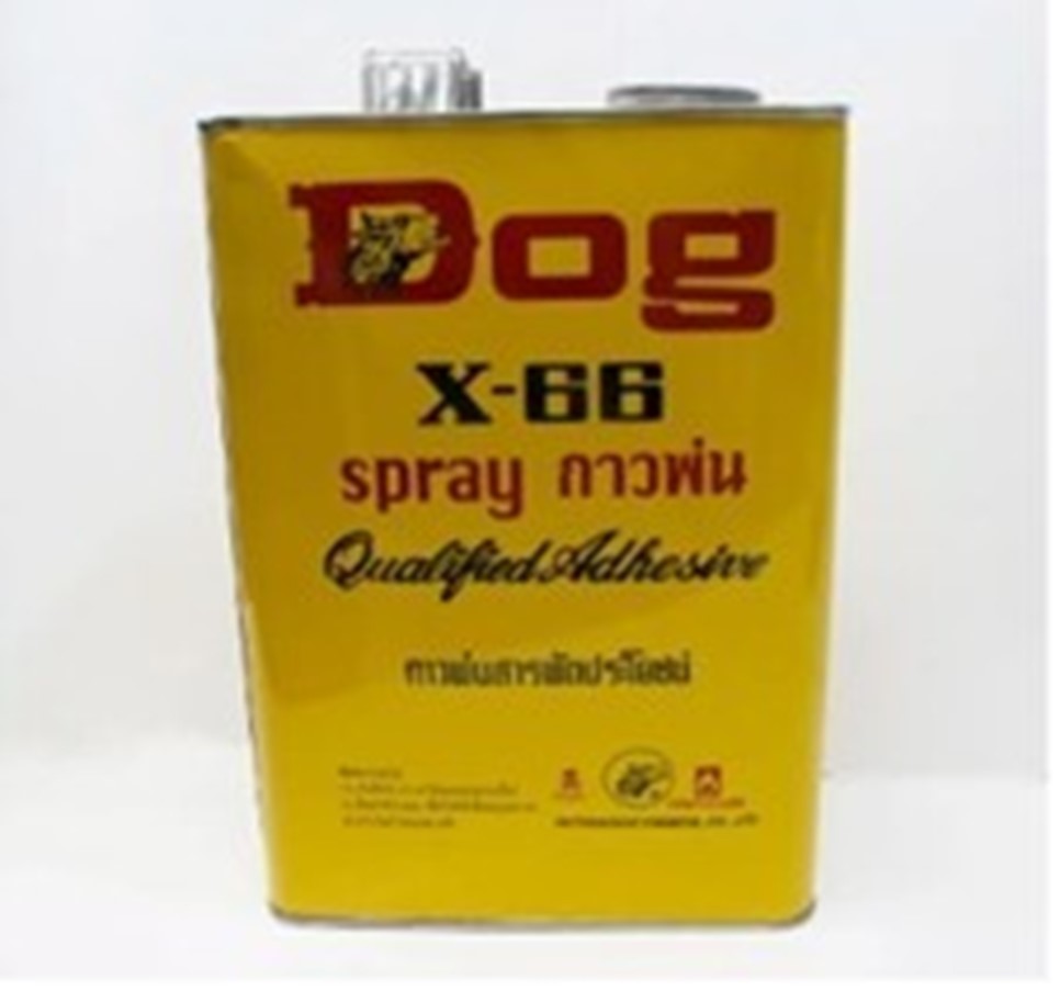 กาวพ่น x-66 ขนาด 3 กก. DOG