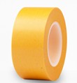 กระดาษกาวย่นพ่นสี 18mm.x 18m. แกน 1" วาชิเหลือง Fighter
