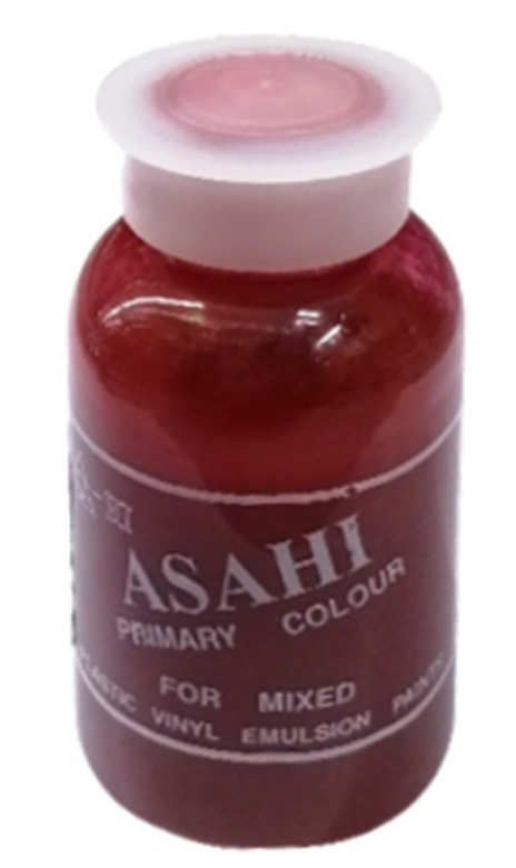 แม่สีน้ำ 100 ml แดง ASAHI