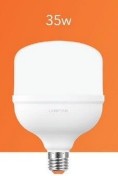 หลอดกลม LED T-BULB  HIGH WATT NEW GLOSS G1 35W. แสง DL P.3 LAMPTAN