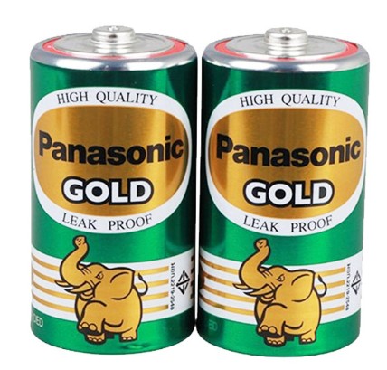 ถ่าน PANASONIC GOLD D R20GT/2SL แพ็ค 2 ชิ้น