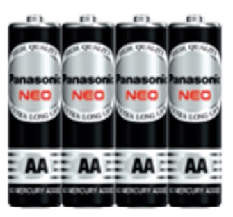 ถ่าน PANASONIC NEO AA R6NT/4SL แพ็ค 4 ชิ้น