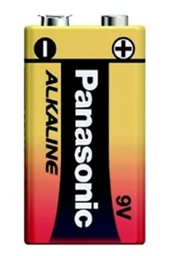 ถ่านอัลคาไลน์ 9V 6LR61T/1B แพ็ค 1 ชิ้น PANASONIC
