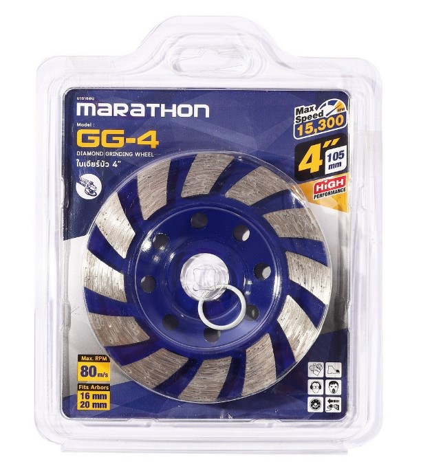 ใบเจียรบัว 4" GG-4 MARATHON
