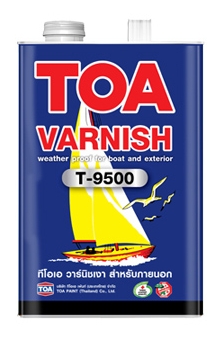 ทีโอเอ น้ำมันวานิช ภายนอก #T9500 1/4 กล.