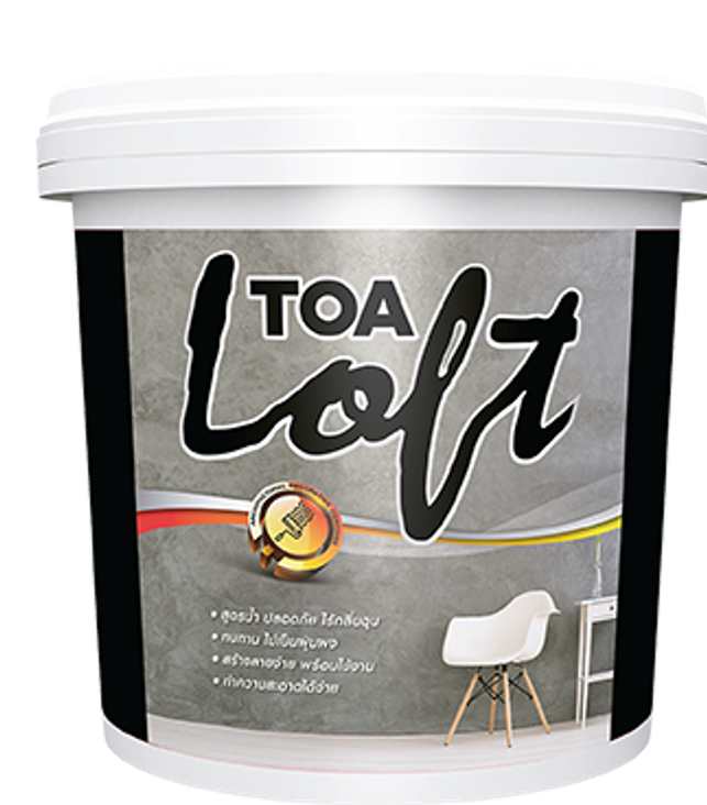 ทีโอเอ ลอฟท์ LOFT1 ปูนฉาบขัดมันสำเร็จรูป 2.5กล TOA
