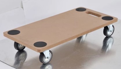 -รถเข็นแผ่นไม้ MDF Board 590x290x115mm FIX&BUILD+