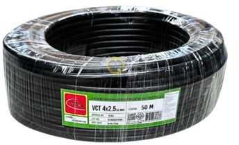 สายไฟ VCT 4x2.5 50m. TUW