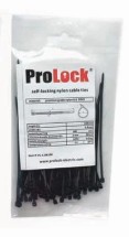เคเบิ้ลไทร์ ยาว3" 2.2*80 สีดำ แพ็ค 100 PROLOCK